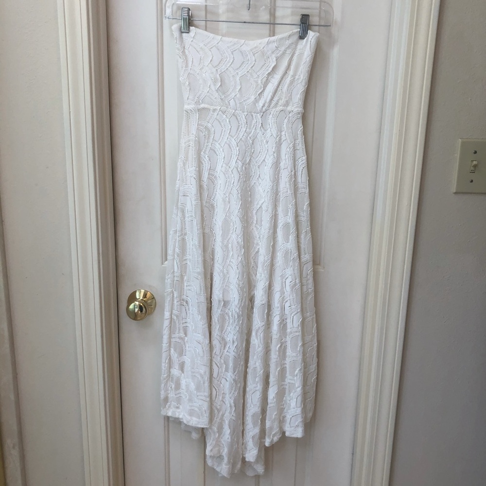 Nightcap by Carisa Rene White Lace Dress, Size S - Picture 3 of 13